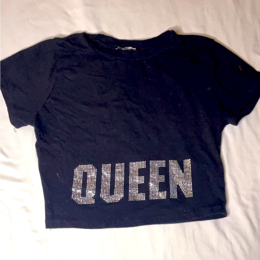 3/$15 NWOT Fashion nova sequin crop